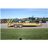 Image 4 : 22' tandem axle trailer, pinot hitch, ramps