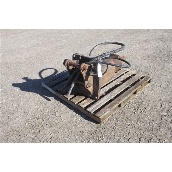 Caterpillar hydraulic hammer, off Cat excavator