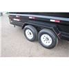 Image 11 : 2022, Weberlane DWL1472LP tandem axle low profile dump trailer, black