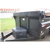 Image 14 : 2022, Weberlane DWL1472LP tandem axle low profile dump trailer, black