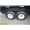 Image 19 : 2022, Weberlane DWL1472LP tandem axle low profile dump trailer, black