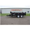 Image 1 : 2022, Weberlane DWL1472LP tandem axle low profile dump trailer, black