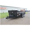 Image 2 : 2022, Weberlane DWL1472LP tandem axle low profile dump trailer, black