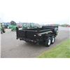 Image 5 : 2022, Weberlane DWL1472LP tandem axle low profile dump trailer, black