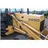 Image 12 : Ford 555D 2wd industrial tractor, cab, loader, factory 3pth, 5282 hours