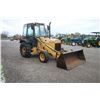 Image 4 : Ford 555D 2wd industrial tractor, cab, loader, factory 3pth, 5282 hours