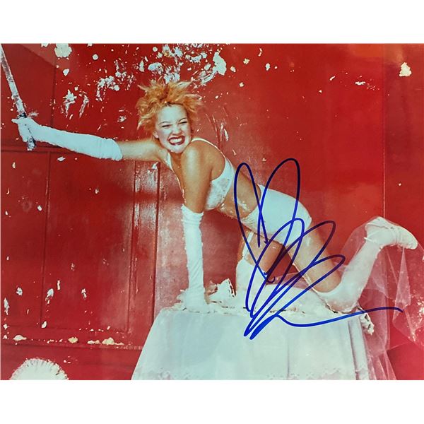 Drew Barrymore signed photo