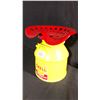 Image 2 : TRACTOR SEAT ON BULK CAN WITH SHELL LOGO 18" H
