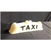 Image 1 : CREAM TAXI ROOF LIGHT SIGN 20" W