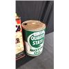 Image 4 : EMPTY QUAKER STATE MOTOR OIL 5QTS, PULLMAN CUP GREASE 5LBS W/ CONTENT AND WOOD'S COMMERCIAL