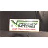 Image 1 : VINTERSTATE BATTERIES METAL SIGN W60" X H24"