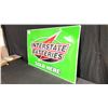 Image 2 : INTERSTATE BATTERIES SOLD HERE METAL SIGN W48" X H30"