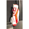 Image 1 : SHELL GOLF BAG ORIGINAL BAG 1ST PRIZE IN GOLF TOUR, OVER 30 YRS OLD, NEVER OUT OF PLASTIC