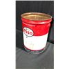 Image 2 : ESSO 5 IMP GAL GREASE OIL EMPTY DRUM H15.5" - NO LID