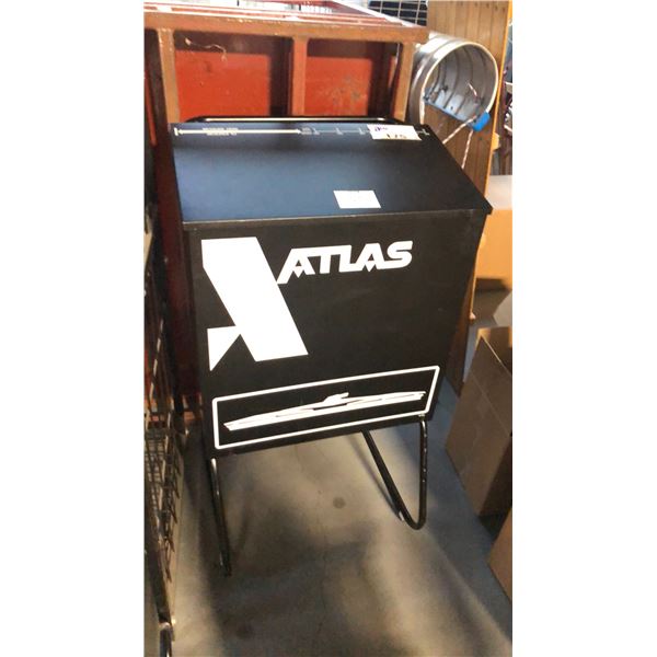 BLACK ATLAS CABINET D18" X W23" X H40"