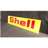 Image 2 : DOUBLE SIDED SHELL METAL SIGN W48" X H12"