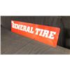 Image 2 : DOUBLE SIDED GENERAL TIRE METAL SIGN W48" X H12"
