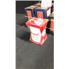 Image 3 : 8 POCKET WIRE RACK WITH ASSORTED 12 OIL FILTERS