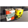 Image 1 : STANDBY AND OK 2 US GAL MOTOR OIL EMPTY CANS