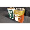 Image 2 : ALLSTATE AND B.A. 2 IMP GAL EMPTY CANS