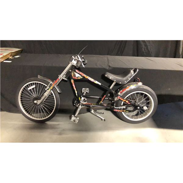BLACK PACIFIC COAST CHOPPERS LEVIATHAN CRUISER BIKE