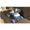 Image 2 : BLUE 1930'S KIDDY WALKER D27" X H18"