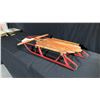 Image 2 : RED CHAMPION WOODEN SLED W23" X L37"