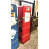 Image 2 : RED BOWSER GAS PUMP, COMPLETE, UNRESTORED, 72" IN HEIGHT