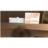 Image 1 : CUSTOMER ENTRANCE W36" X H12" AND "ALL SALESMEN PLEASE REPORT TO OFFICE..." W32" X H24" SIGNS