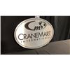 Image 1 : CRANEMART INTERNATIONAL OVAL SIGN W35" X H24"