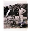 Image 1 : Donald Sutherland and Elliot Gould signed portrait photo