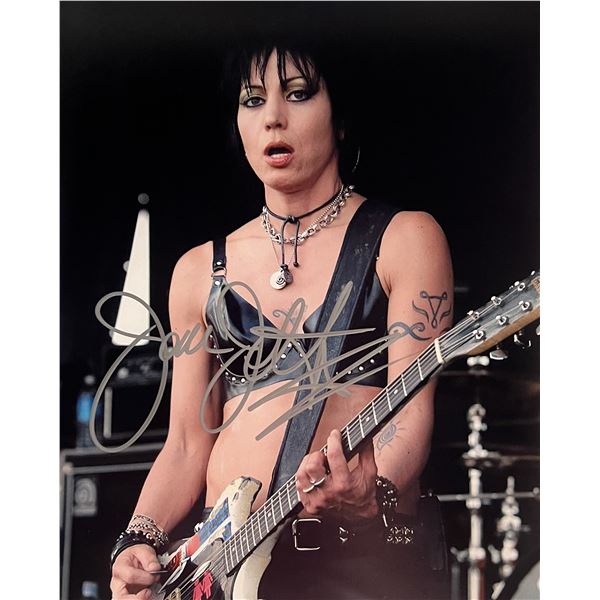 Joan Jett signed photo