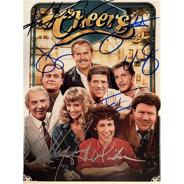 Cheers cast signed photo