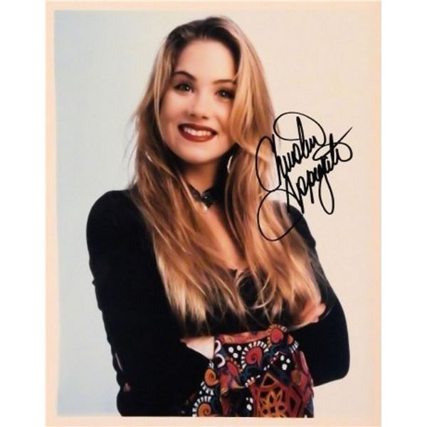 Christina Applegate signed promo photo