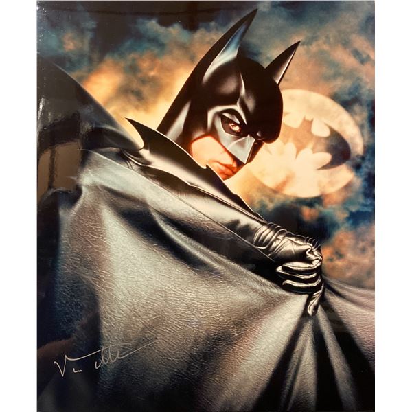 Val Kilmer signed "Batman Returns" movie photo