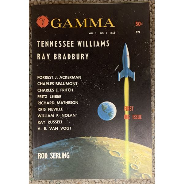 William F. Nolan Gamma signed book