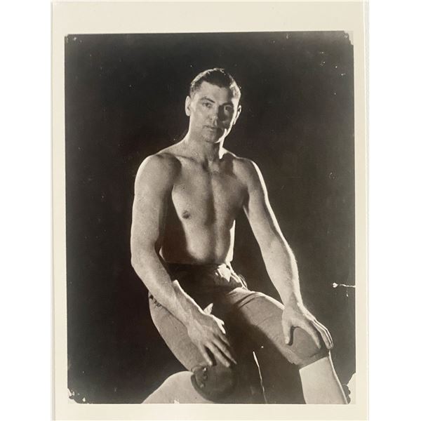 Jack Dempsey Postcard Photo