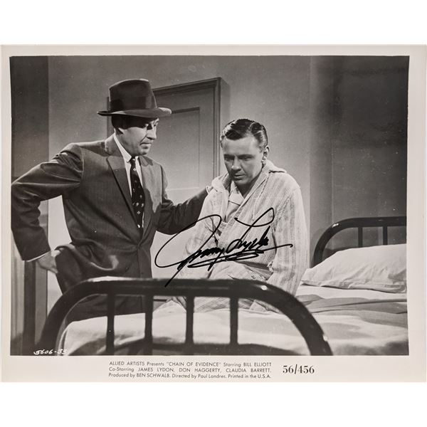 Chain of Evidence Jimmy Lydon signed photo.