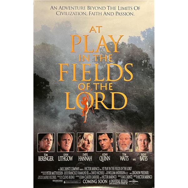At Play in the Fields of the Lord original movie poster