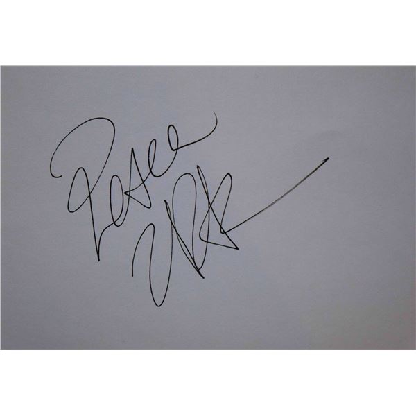 Tupac Shakur signed slip