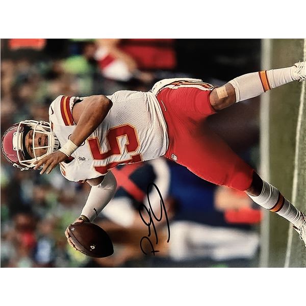 Kansas City Chiefs Patrick Mahomes signed photo