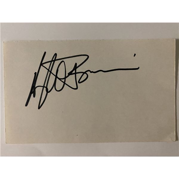 Hugh O'Brian signature cut