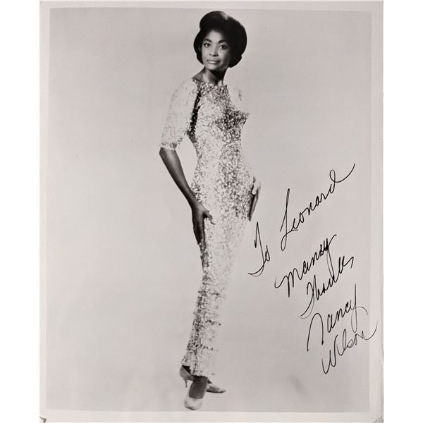 The Supremes Nancy Wilson signed photo