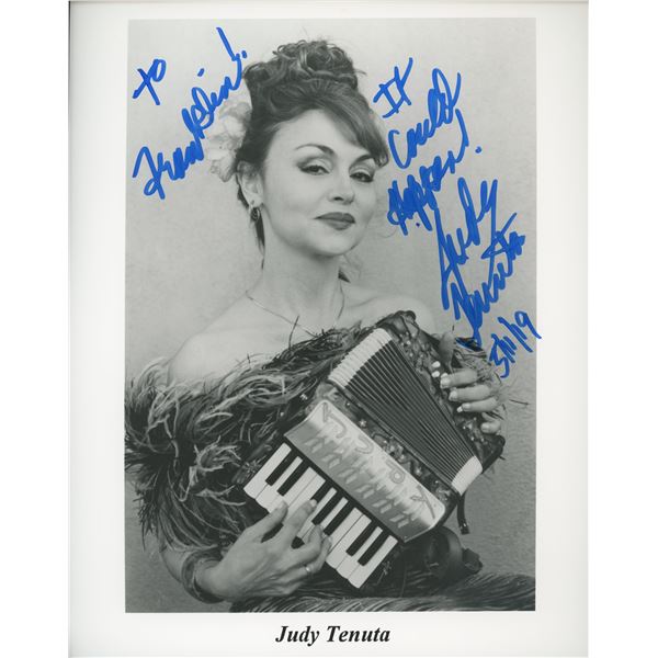 Judy Tenuta signed photo