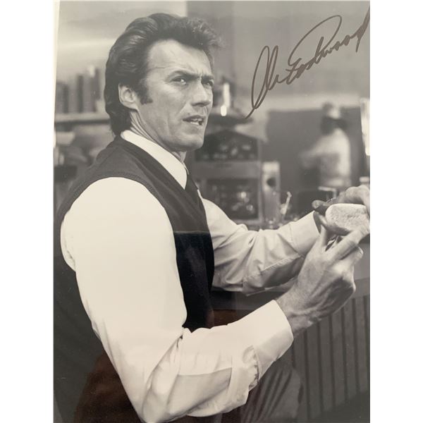 Clint Eastwood signed photo