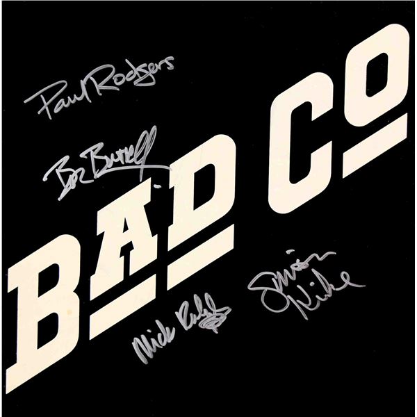 Bad Company signed debut album