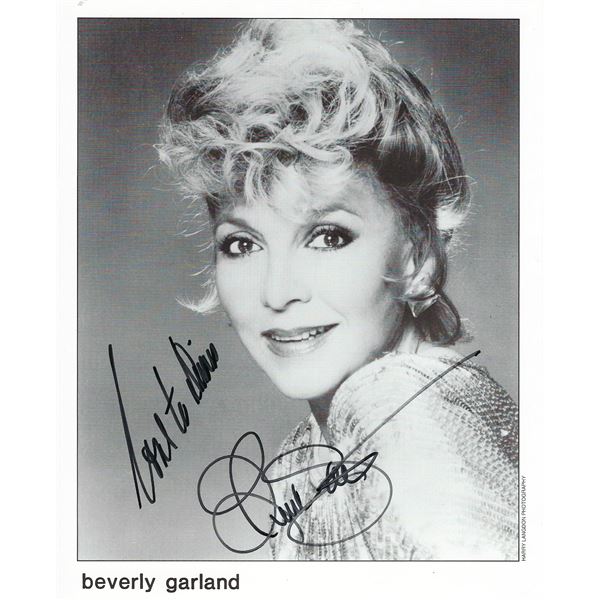 Beverly Garland signed photo
