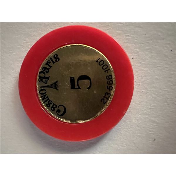 Casino Paris poker chip