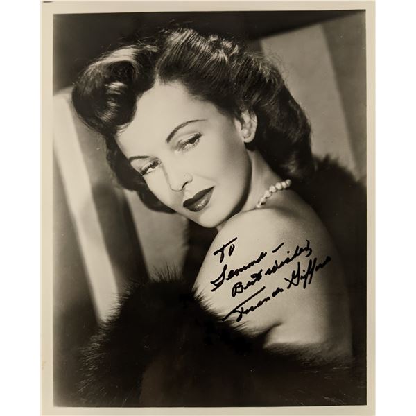 Frances Gifford signed photo