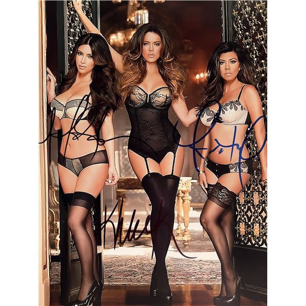 The Kardashians signed family photo